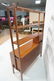 Teak Modern Desk with Book Shelf Top. Three shelv - 7