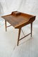 Arne Wahl Iversen Danish Teak Flip Top Desk. Top - 2