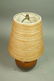 Brown pottery Modernist Table Lamp. Glazed Cerami - 2
