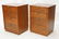 Pr EDWARD WORMLEY for DREXEL Night Stands. Four D