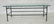 Glass & Iron Base Coffee Table. JEAN ROYERE styl