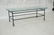 Glass & Iron Base Coffee Table. JEAN ROYERE styl - 2