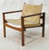 MICHEL ARNOULT Rosewood & Leather SAFARI Chair.