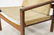 MICHEL ARNOULT Rosewood & Leather SAFARI Chair. - 3