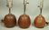 Set 3 Philip Powell style Small Table Lamps. None