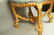 Gilt Wood Rope & Tassel Round Pouf Stool. Decora - 3
