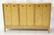 Gold Paint Decorated Small Credenza. Three Door C