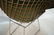 Pr KNOLL Harry Bertoia Diamond Chairs. Chromed st - 6