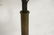 Tripod Iron Floor Lamp. Brass rod column & foot c - 4