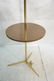 LAUREL Brass Table Floor Lamp. Tripod base. Wood - 2