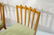 Set 6 Blond Wood Dining Chairs. Slat backs. Edmun - 3