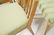 Set 6 Blond Wood Dining Chairs. Slat backs. Edmun - 5