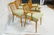 Set 6 Blond Wood Dining Chairs. Slat backs. Edmun - 9