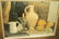 ALFREDO ZALCE Signed Modernist Oil Painting Still