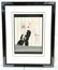 ERTE Pencil signed Print Lady in elaborate headdr - 2