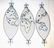 3pc Fredric Weinberg Globe Wall Sculpture.