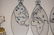 3pc Fredric Weinberg Globe Wall Sculpture. - 2