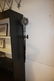 Pr Metal Sun Face Wall Sconces. Black painted spi - 4
