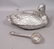 ARTHUR COURT Pewter Duck Lidded Tureen & Spoon.