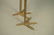 Large Standing Figural Brass Crane Bird Sculpture - 4
