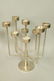 Lot 5 Metal Candle Sticks Candelabra. Modernist. - 4