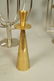 Lot 5 Metal Candle Sticks Candelabra. Modernist. - 7