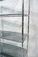 Chrome Faux Bamboo Etagere Shelf Unit. Smoked Gla - 5