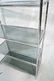 Chrome Faux Bamboo Etagere Shelf Unit. Smoked Gla - 6