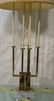 Tall PARZINGER style Four Arm Table Lamp. Thin br