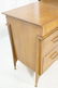 Modernist Walnut Desk. Two Caned front drawers. M - 2