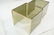 Set 2 Stacking Modern Tables. Gold tone frames wi - 2