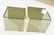 Set 2 Stacking Modern Tables. Gold tone frames wi - 3