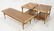 Set 3pc LANE Coffee & End Table Set. Inlaid desig
