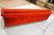 Red Plush Chrome MILO BAUGHMAN Sofa Couch. Milo B - 3