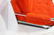 Red Plush Chrome MILO BAUGHMAN Sofa Couch. Milo B - 6