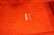 Red Plush Chrome MILO BAUGHMAN Sofa Couch. Milo B - 7