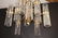 GAETANO SCIOLARI style Gold tone Chandelier. Glas - 2