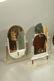 Lot of 3 Vintage Store Display Mirrors. Industria - 2