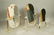Lot of 3 Vintage Store Display Mirrors. Industria - 6