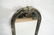 KARL SPRINGER style Lacquered Gray Arched Mirror. - 2