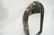 KARL SPRINGER style Lacquered Gray Arched Mirror. - 4
