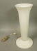 Luminaire frosted glass torch table lamp. Sticker
