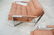 Pr MILO BAUGHMAN Lounge Chairs. Chrome Frame. Pat - 8