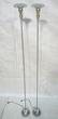 Pr Modern Frosted glass Floor Lamps. Possibly Ita