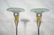 Pr Modern Frosted glass Floor Lamps. Possibly Ita - 2