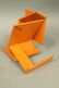 Orange painted JIM TODD Industrial Metal Sculptur - 2