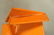 Orange painted JIM TODD Industrial Metal Sculptur - 4