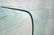 Pr Slumped Glass Side Tables. 1/4" thick glass. - 3