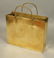 Decorator Brass Bag Magazine Stand. Possibly Ital