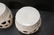 Pr Ceramic Large Drum form Garden Seats Stools. C - 2